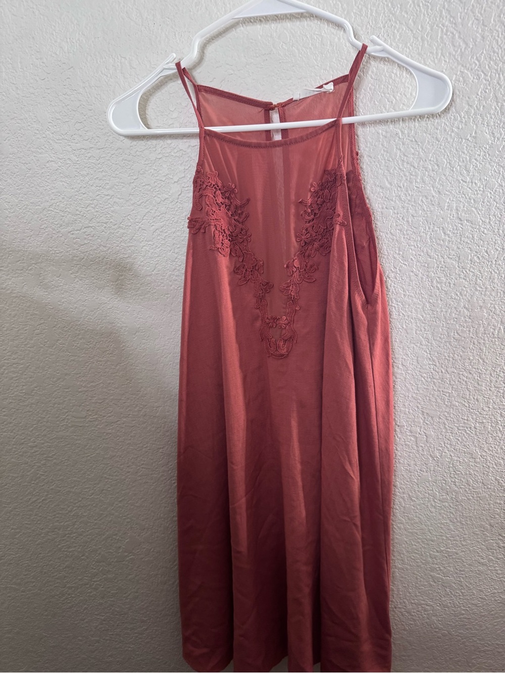 Lush burnt orange  swing Dress